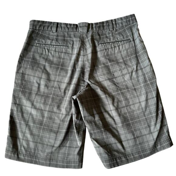 Nike Golf Shorts Dri Fit Tour Performance Plaid Flat Athletic Mens Size 36 - Picture 2 of 5